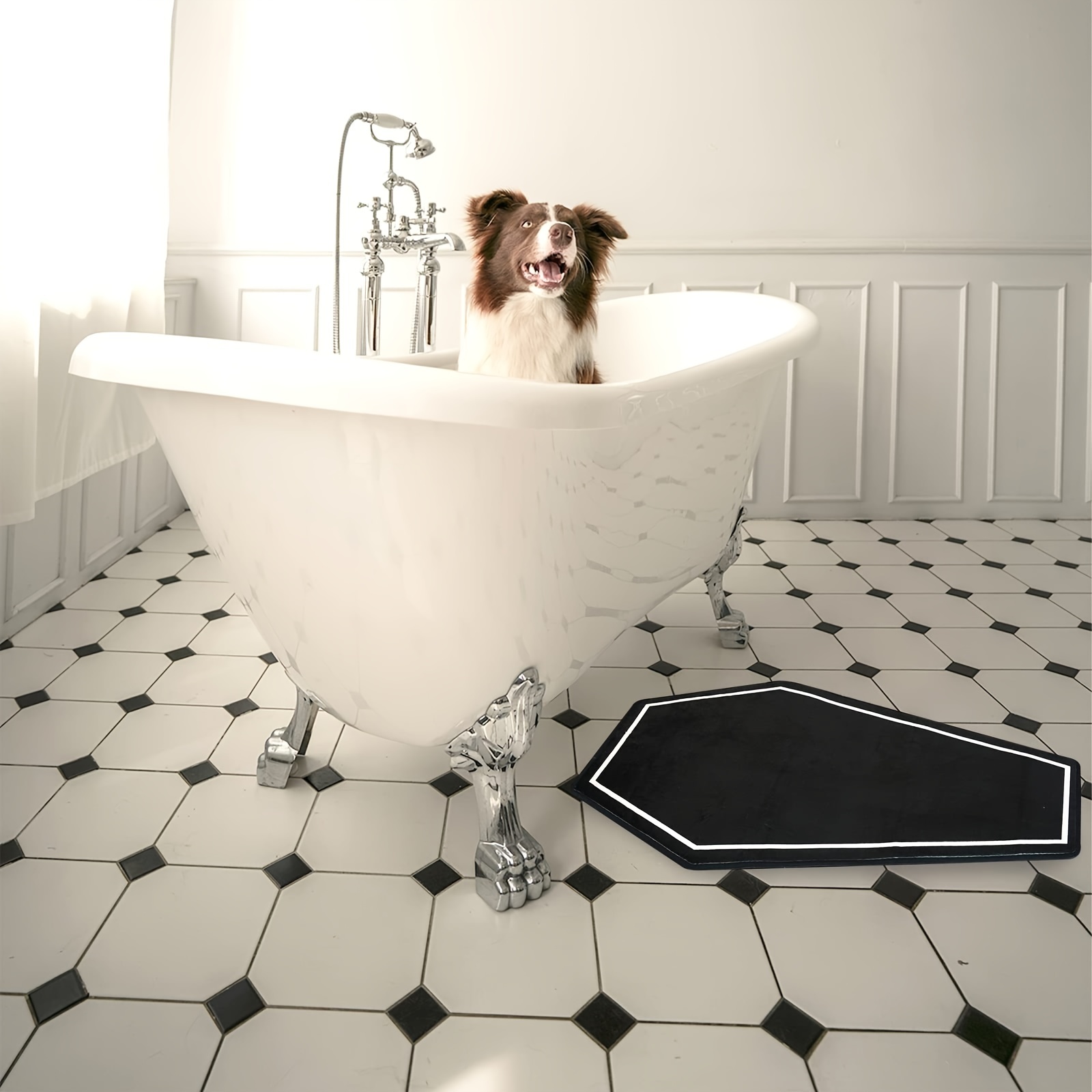 Ghost Dog Home Bath Mat