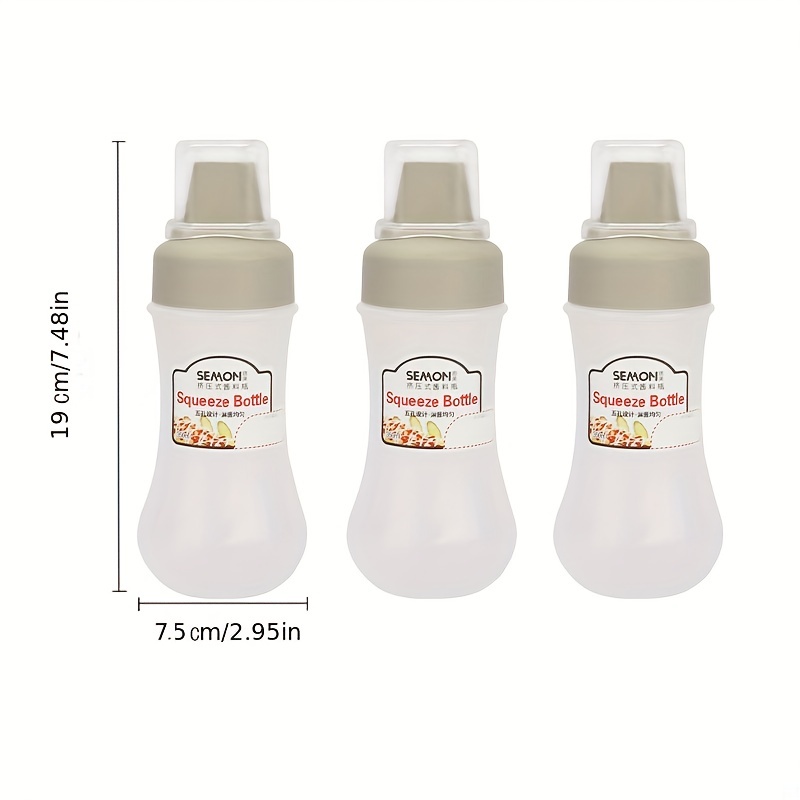 Sauce Bottles Condiment Squeeze Bottle For Icing Cookie - Temu