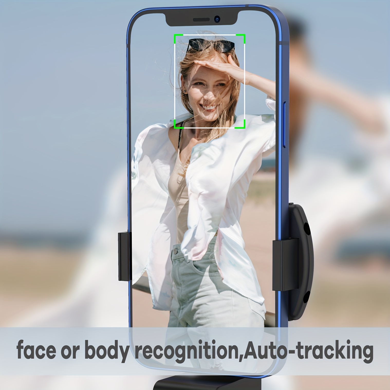 Magnetic Phone Mount with Face Tracking