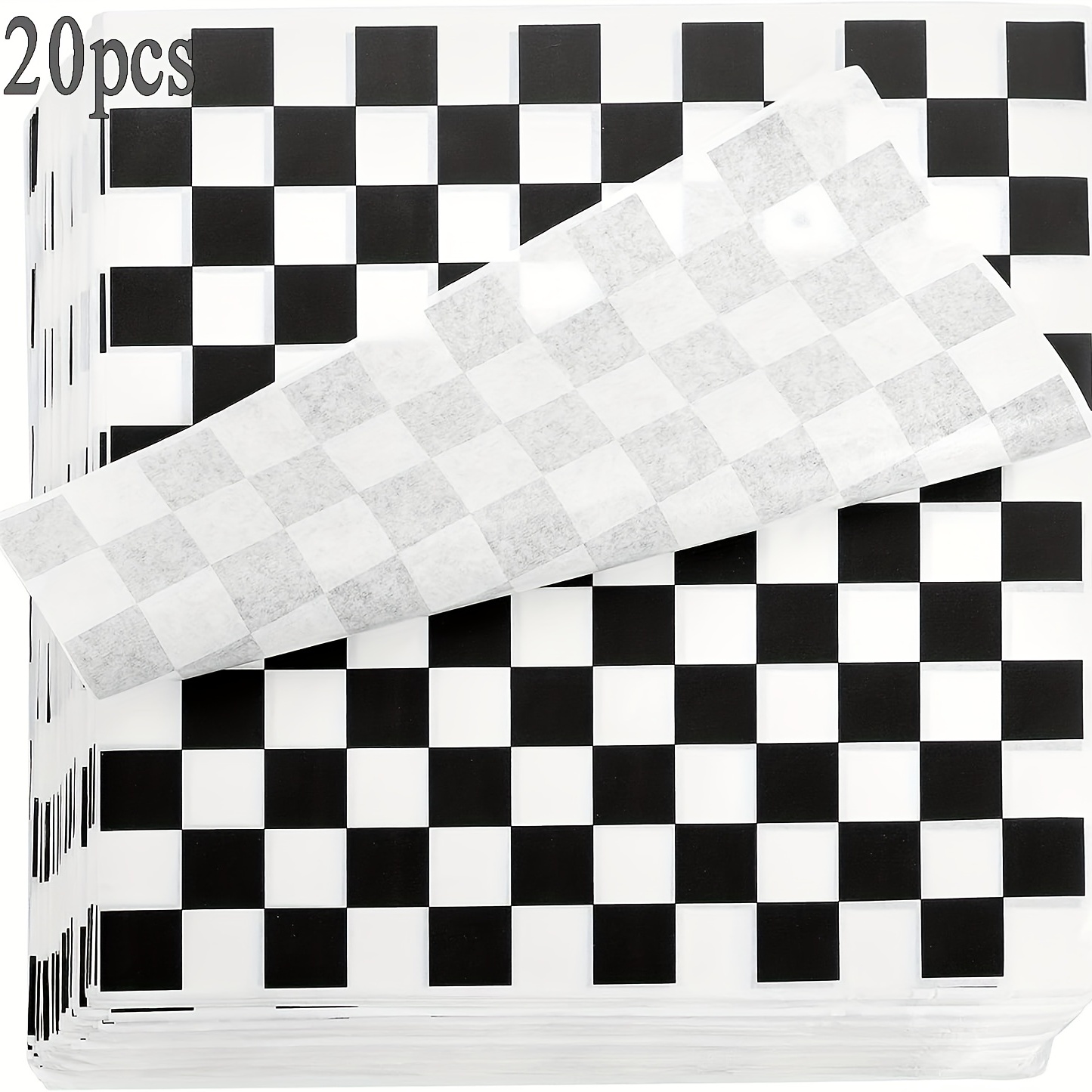 Plate & Pattern 100 Parchment Paper Liners - Classic White