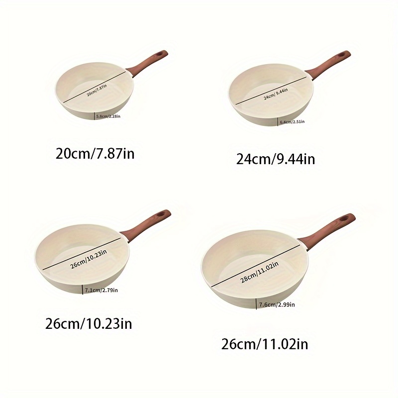 Nonstick Frying Pan, Skillet, Medical Stone Coating Omelette Pan, Healthy  Cookware Induction Compatible Pfoa Free, Kitchenware, Kitchen Supplies,  Kitchen Items - Temu