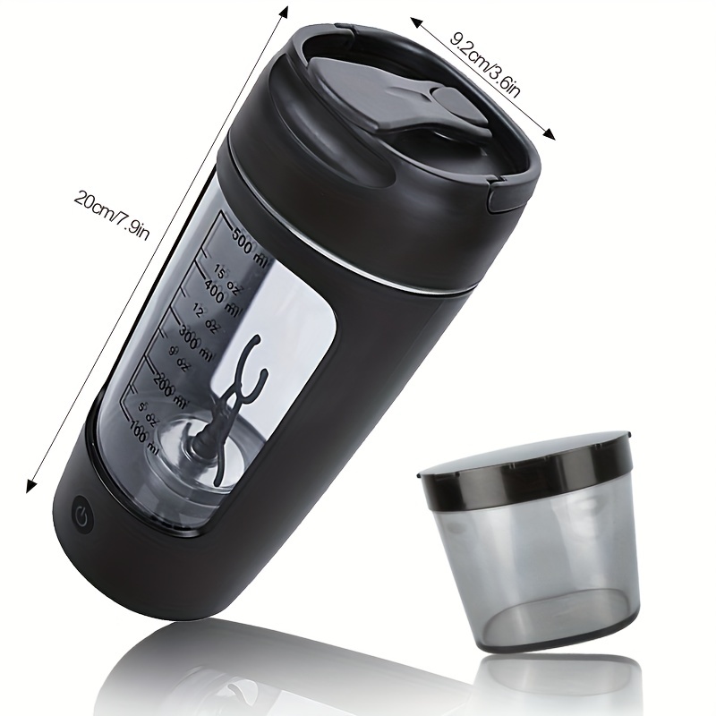 650ml Electric Shaker Cup Automatic Mixing Coffee Mug Usb Rechargeable  Portable Mixer Cup Stirring Protein Shaker Bottle For Gym