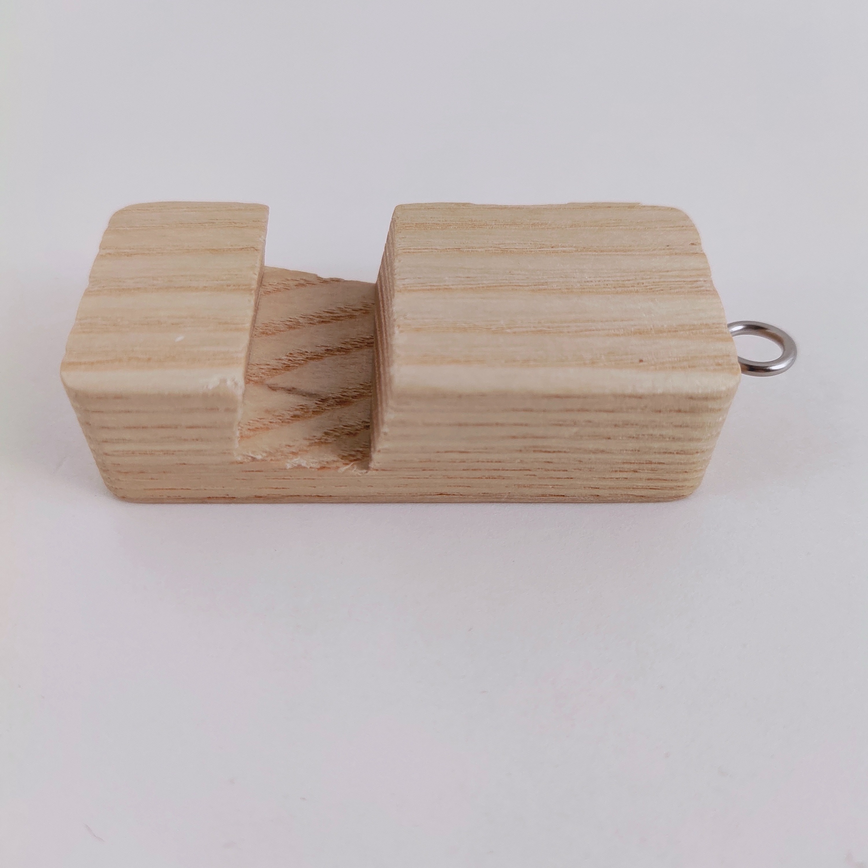 1pc Mini Easel Multifunctional Mobile Phone Holder Postcard Rack Stone  Easel Wood Easel Pine Wooden Rack 5.90*3.14inch / 15*8CM
