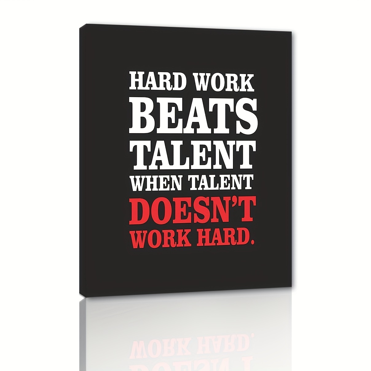 hard work beats talent when talent doesnt work hard