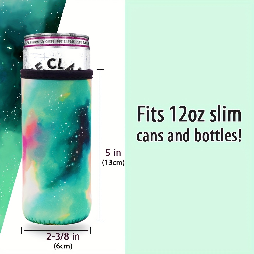 Neoprene Slim Can Cooler Insulated Can Cover For Beer - Temu