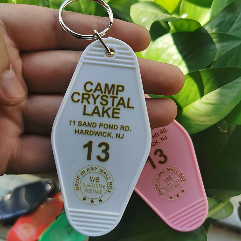 Camp Crystal Lake (Friday the 13th) Motel Key FOB keychain