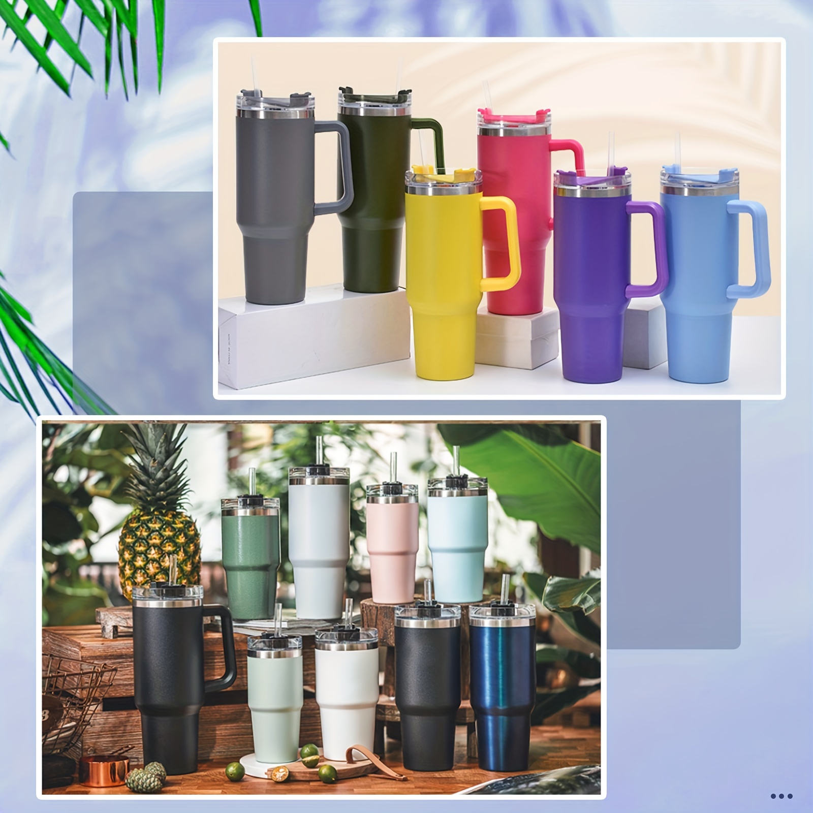 Spill Proof Stoppers For Stanley Quencher Adventure Tumblers - & - Includes  Round Lead Stoppers & Spill Stoppers - Colorful And Durable - Perfect For  Outdoor Activities And Travel - Temu South Korea
