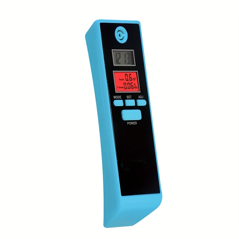 Digital Alcohol Tester Lcd Police Professional Breathalyzer - Temu