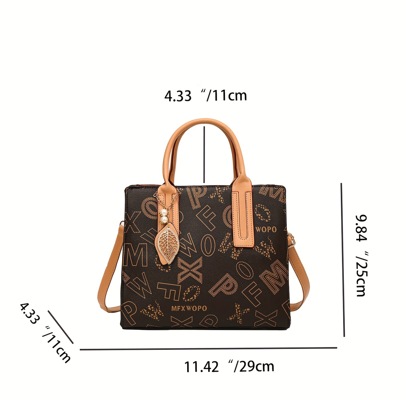 Graphic print pu crossbody on sale bag