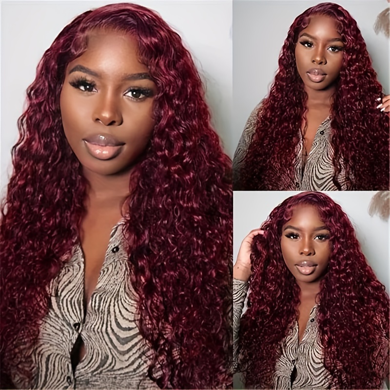 Ladies red outlet wigs