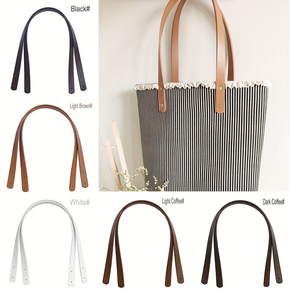 Pu Leather Purse Handles Sew Tote Bag Purse Replacement - Temu