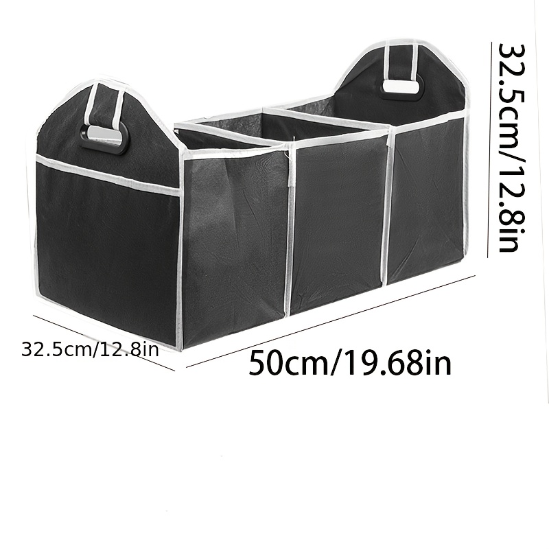 Car Trunk Organizer Folding Sturdy Robust Car Storage Box Car Boot  Organiser Shopping Tidy Collapsible Space Saving Storage Box - Industrial &  Commercial - Temu