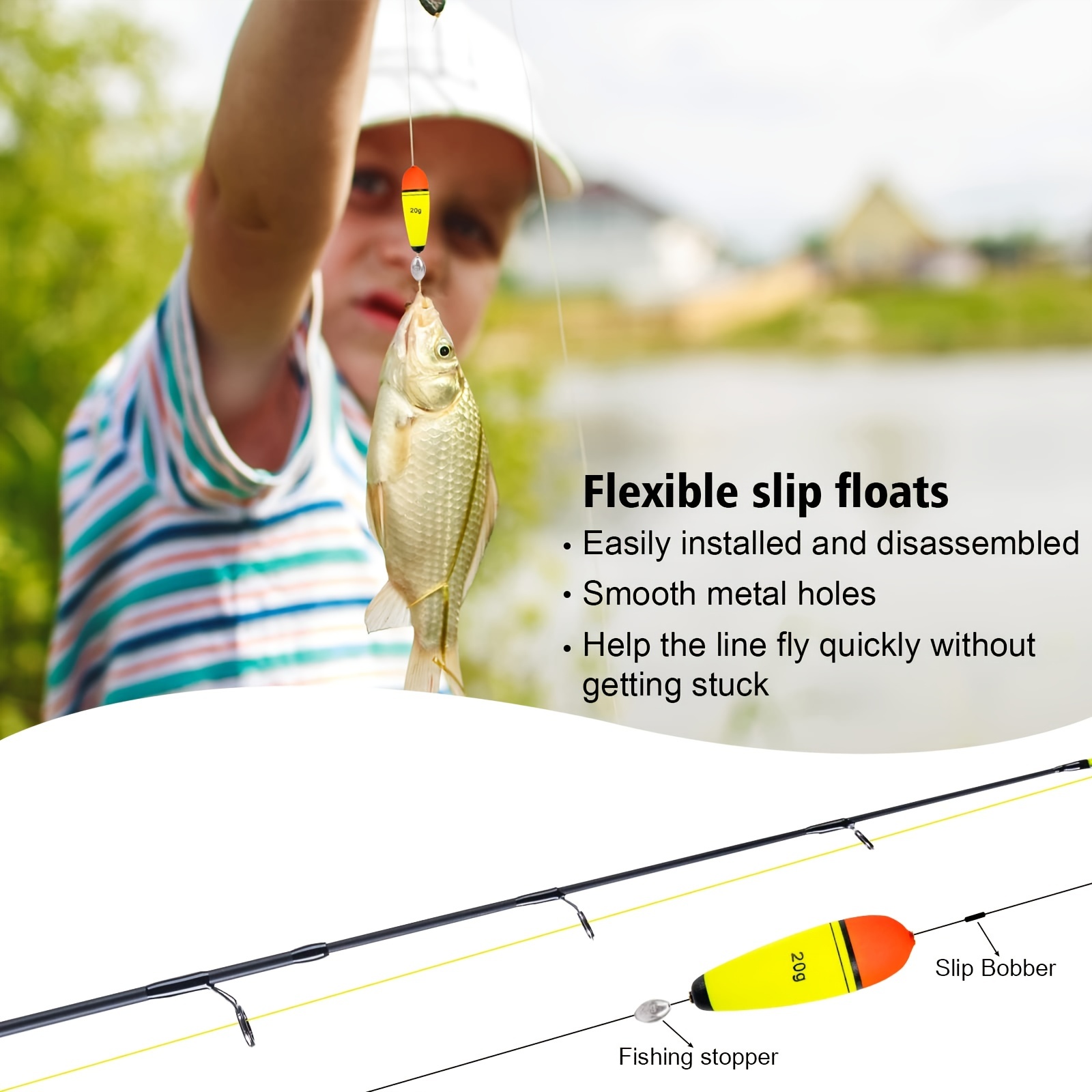 Catfish Slip Floats | Non Weighted EVA