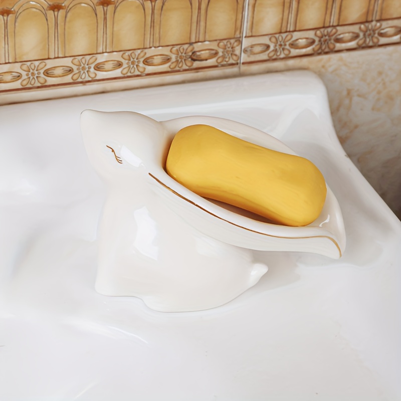 Whale Shape Soap Box Drain Soap Holder Box Bathroom Shower Soap Holder  Sponge Storage Container Plate Tray Bathroom Accessories - AliExpress