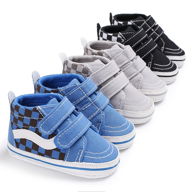 Toddler Shoes - Soft soled Canvas Sneakers With Velcro - Our Store Deals