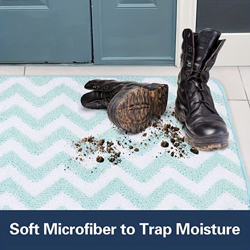 Microfiber Moroccan Doormat Trellis Non slip Doormat Indoor - Temu