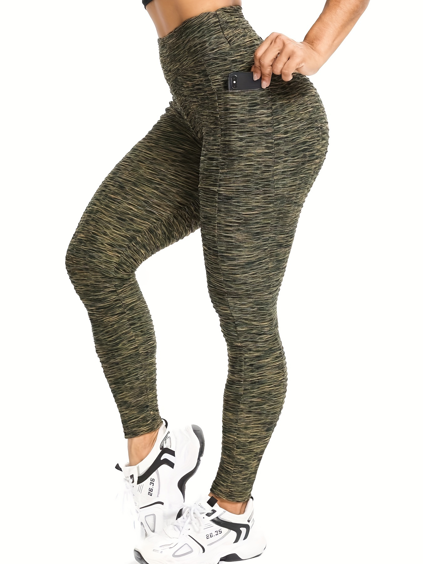 Women's Black Mesh Yoga Leggings Breathable Workout Pants - Temu