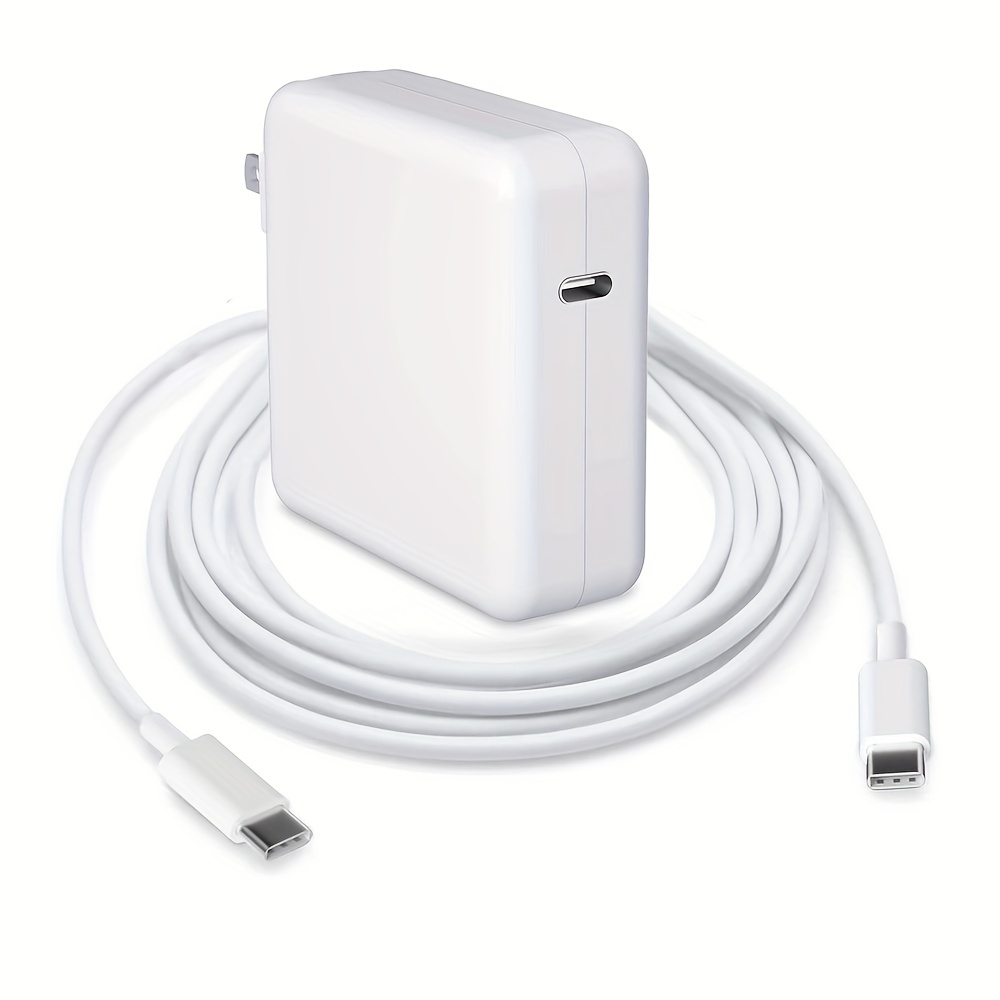 Cargador Mac Book Pro - Adaptador de corriente de cargador rápido USB C de  118 W compatible con puerto USB C MacBook Pro, MacBook Air, nuevo iPad Pro