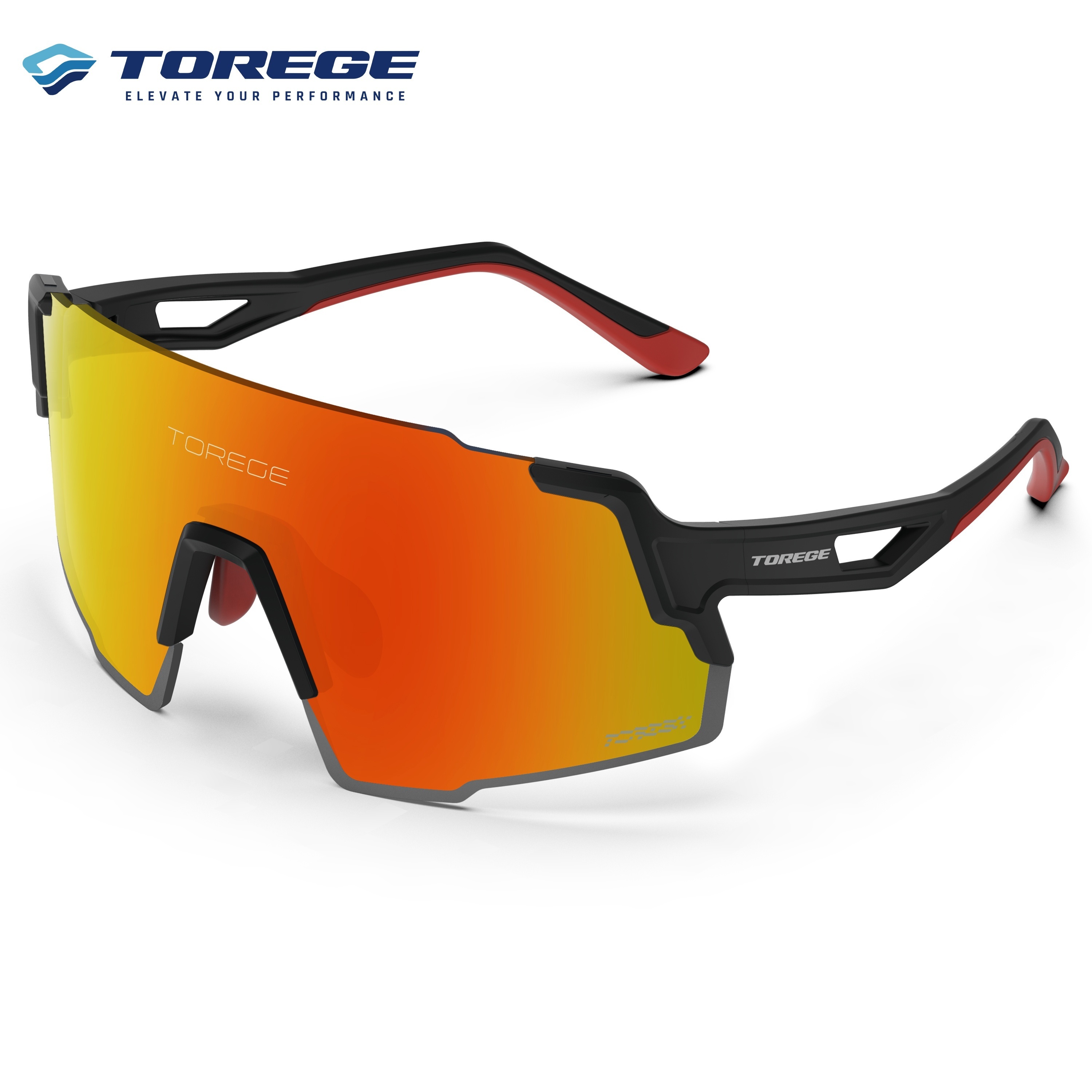 Torege Polarized Sports Sunglasses 3 Interchangeable Lenses - Temu