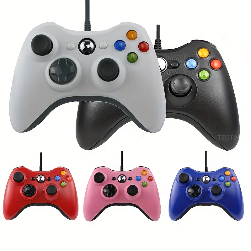 Mando Microsoft Xbox 360 Con Cable Color Rojo USB Wired Game Controller