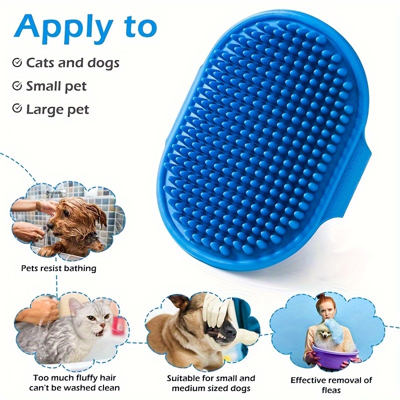 Rubber brush 2024 for dogs