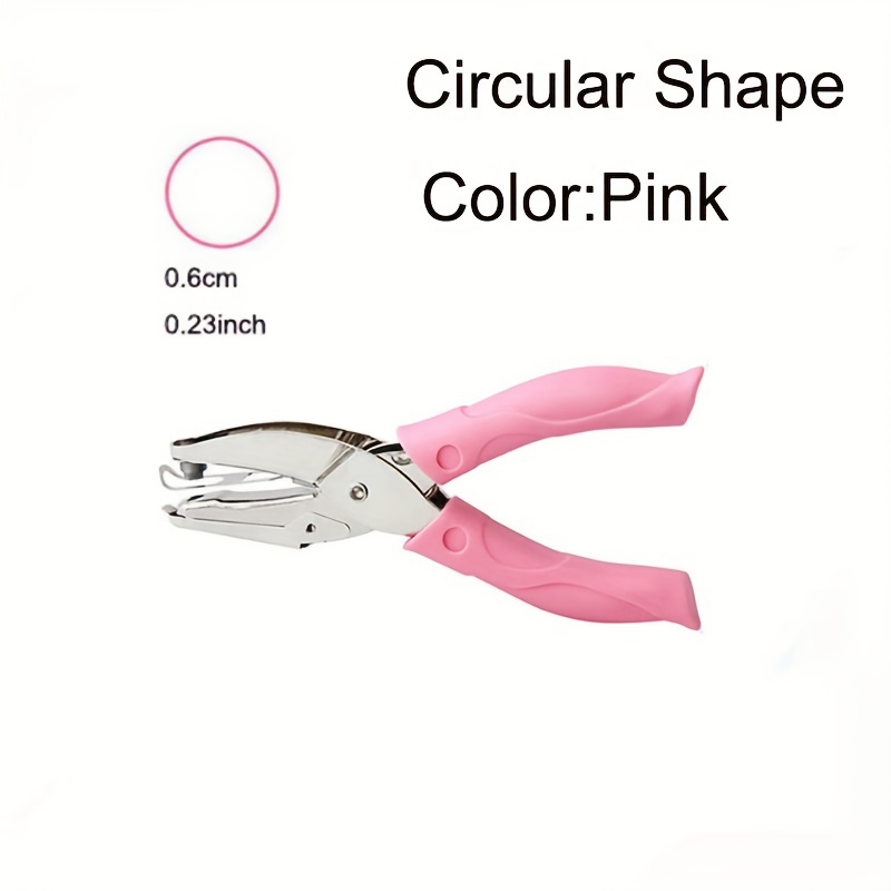0.6 Inch Circle Punch, Circle Hole Paper Punch Hole Puncher Shape Punches