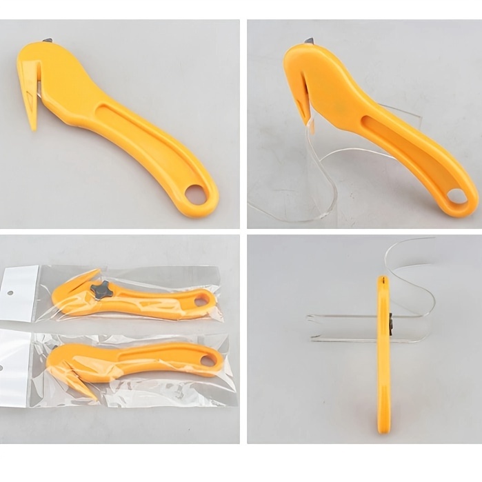 High Carbon Steel Safety Blade Box Cutter Carton Knife - Temu