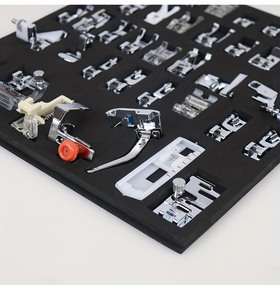 42PCS PIEDINI ACCESSORI PIEDINO SEWING MACCHINA CUCIRE Per BROTHER SINGER  JANOME EUR 22,04 - PicClick IT