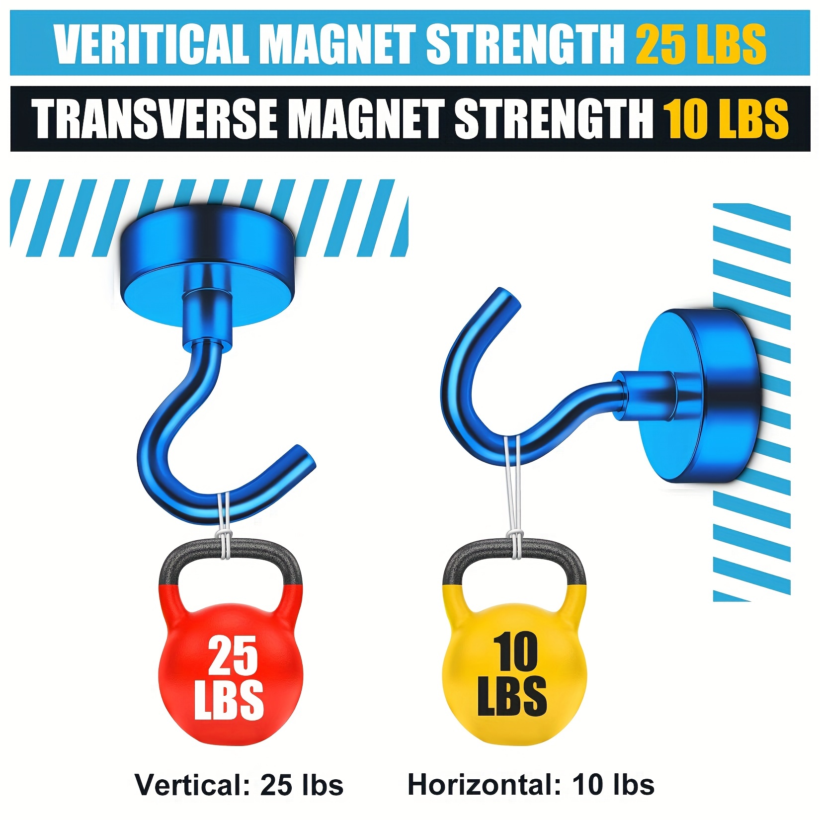 1 Confezione Ganci Magnetici Resistenti Ganci Magnetici - Temu Switzerland