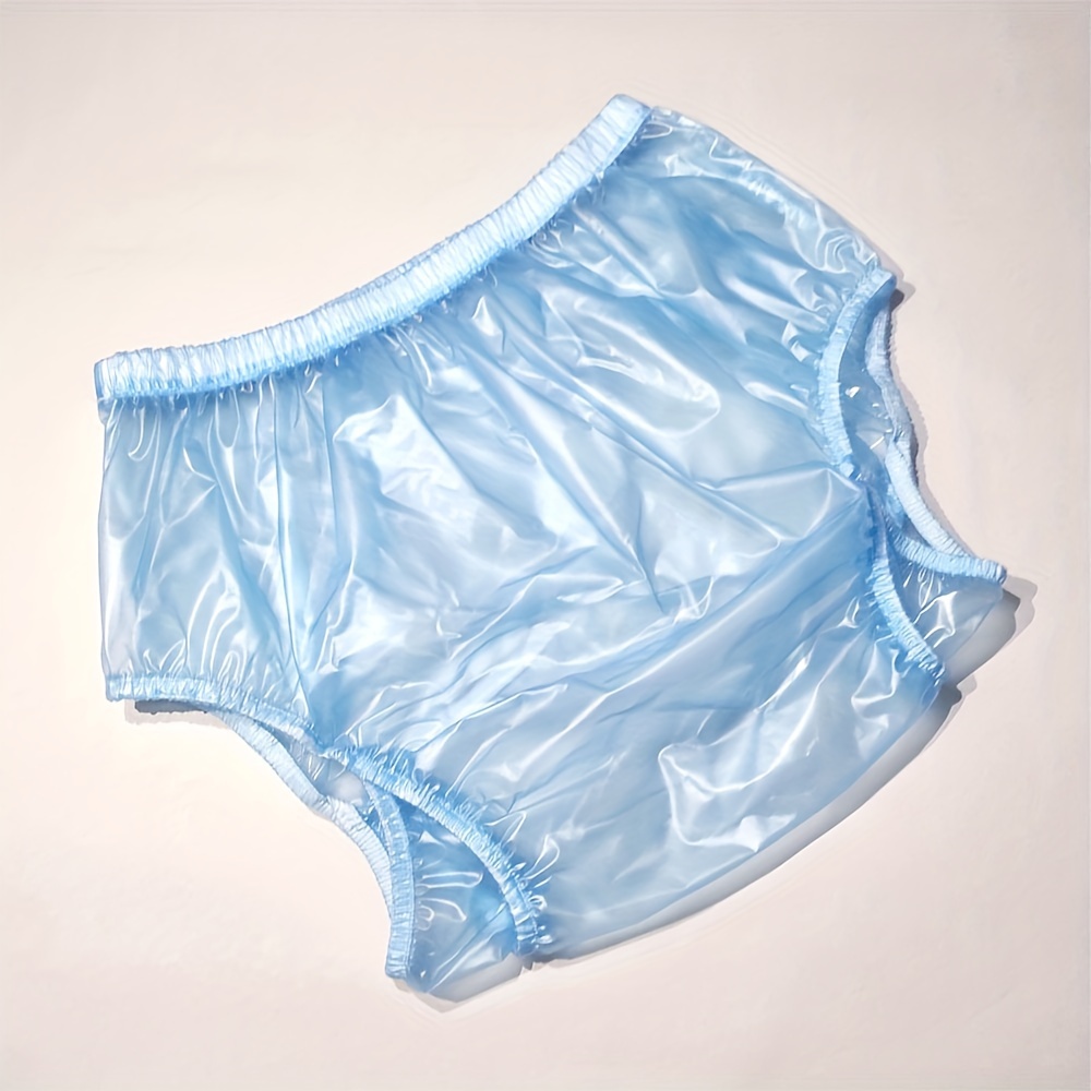 PVC Panties Clear Plastic Underwear Pants Knickers Diaper Cover