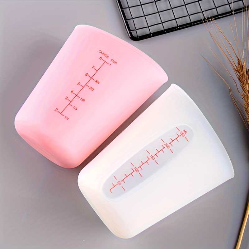 Measuring Cups Silicone Flexible Measuring Cups For Butter - Temu