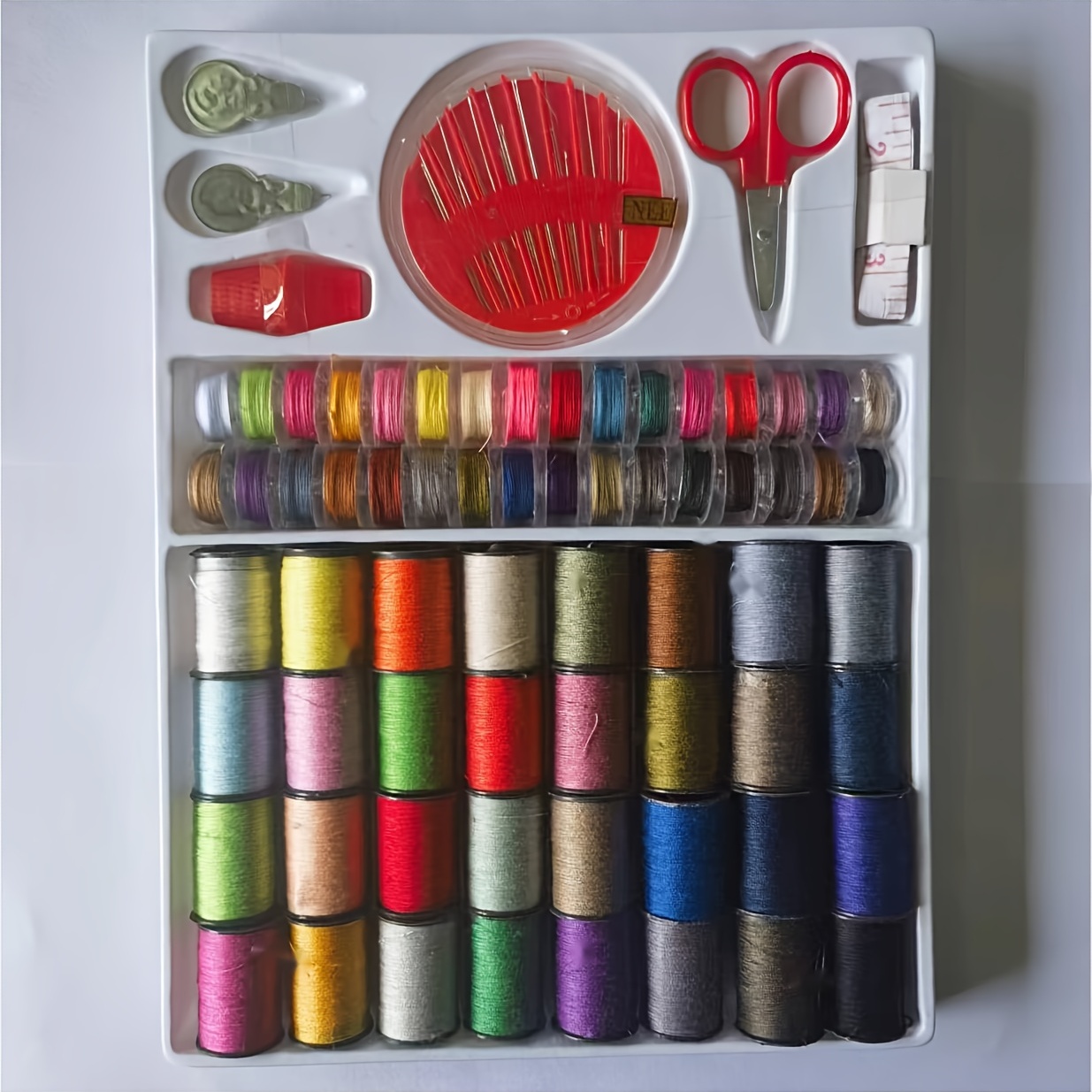 Mini Travel Sew Kit Mini Household Sewing Box Set Portable - Temu
