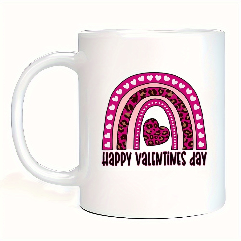 Valentines Day Gifts for Wife from Husband, Wife Coffee Mug, Happy