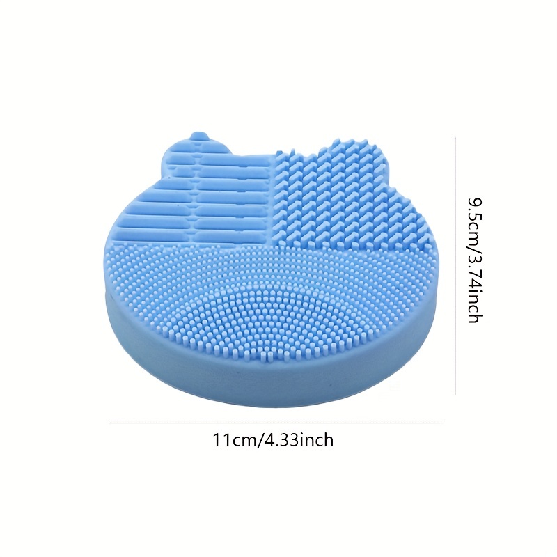 Silicone Makeup Brush Cleaning Mat Brush Drying Holder Brush - Temu