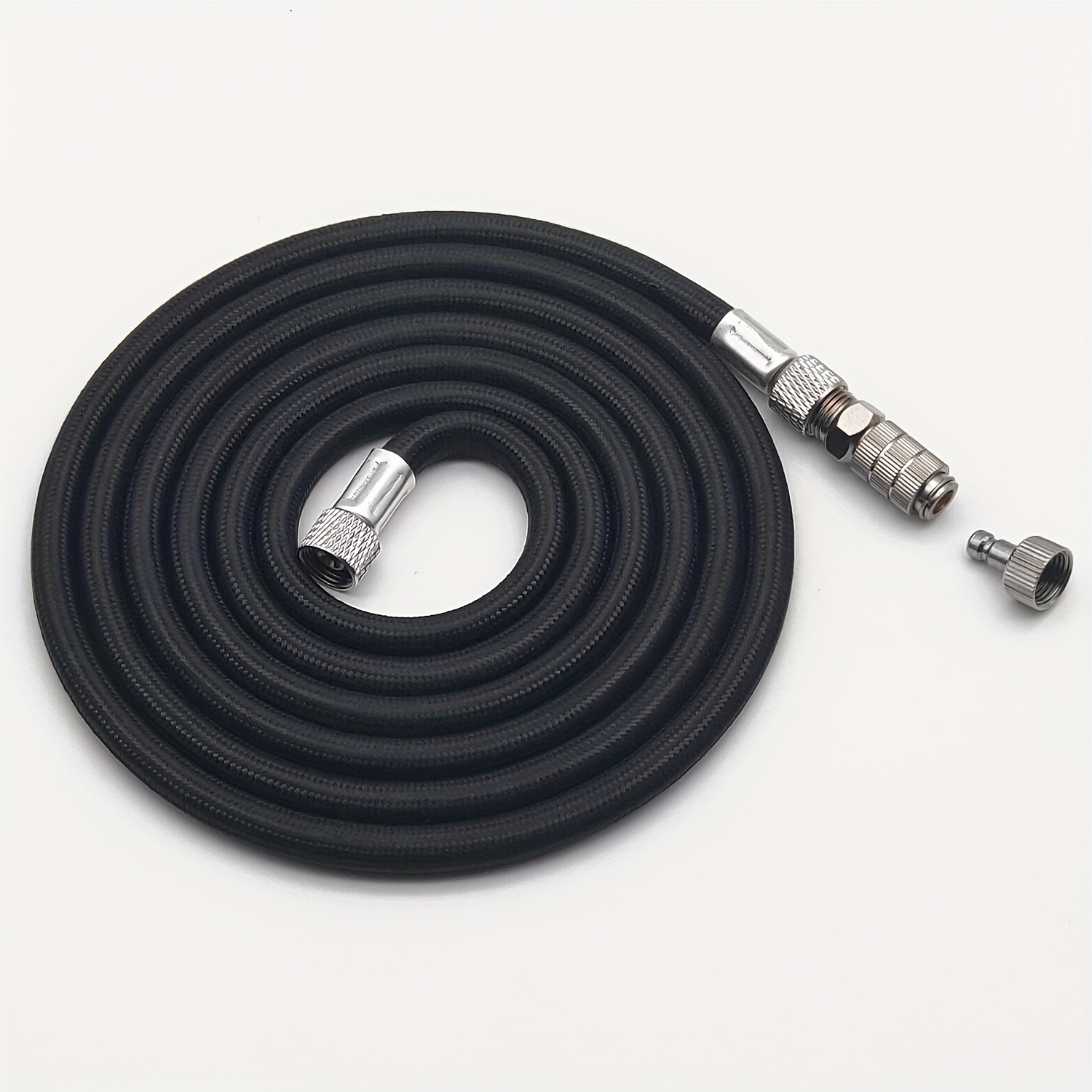 Airbrush Hose 6' Nylon Braided Air Hose With Bsp Male And Female