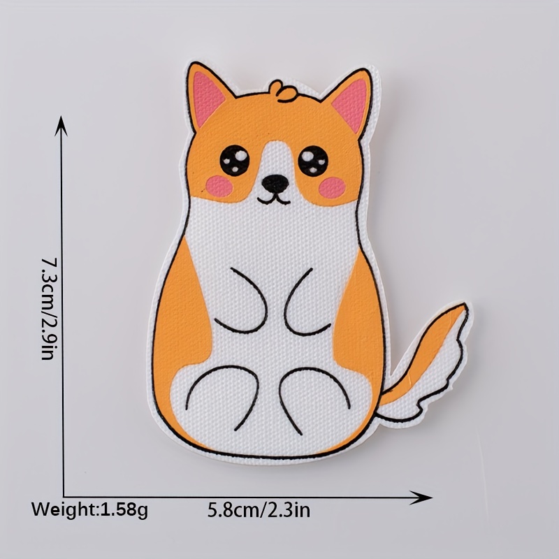 4PCS Animal Cloth Stickers DIY Costume Decoration Sewable Ironable