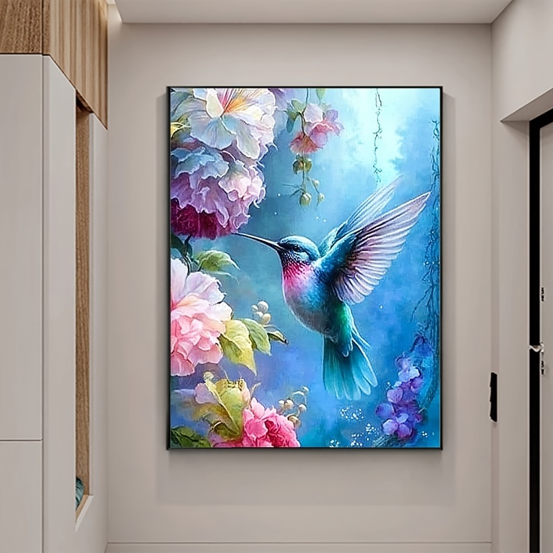 Colorful Hummingbird - Premium Diamond Painting Kit – Home Craftology