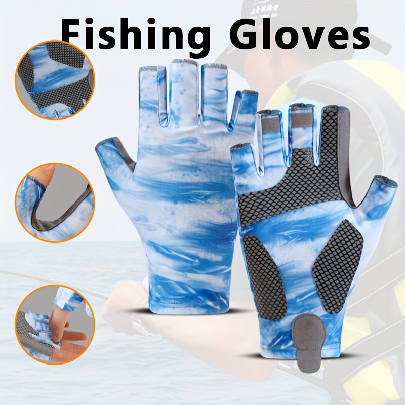 Cut Resistant Fishing Gloves Anti slip Sun Protection - Temu New