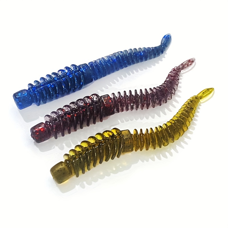 Floating Soft Worm Tpe Material Bait Needle Tail - Temu