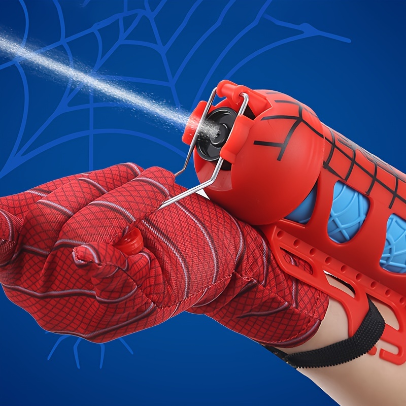 Spider Water Squirt Gloves manual Press Continuous Water Gun - Temu
