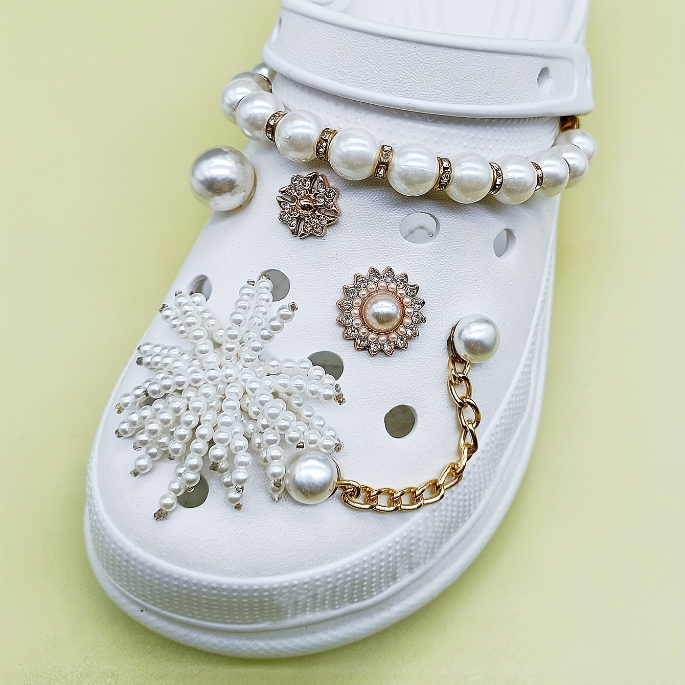 Luxury Designer Shoe Charms Crocs Bling Jewelry