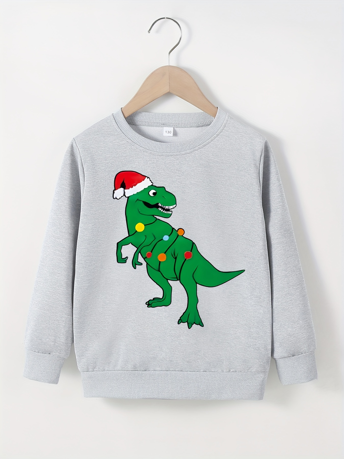 Boys dinosaur christmas online jumper