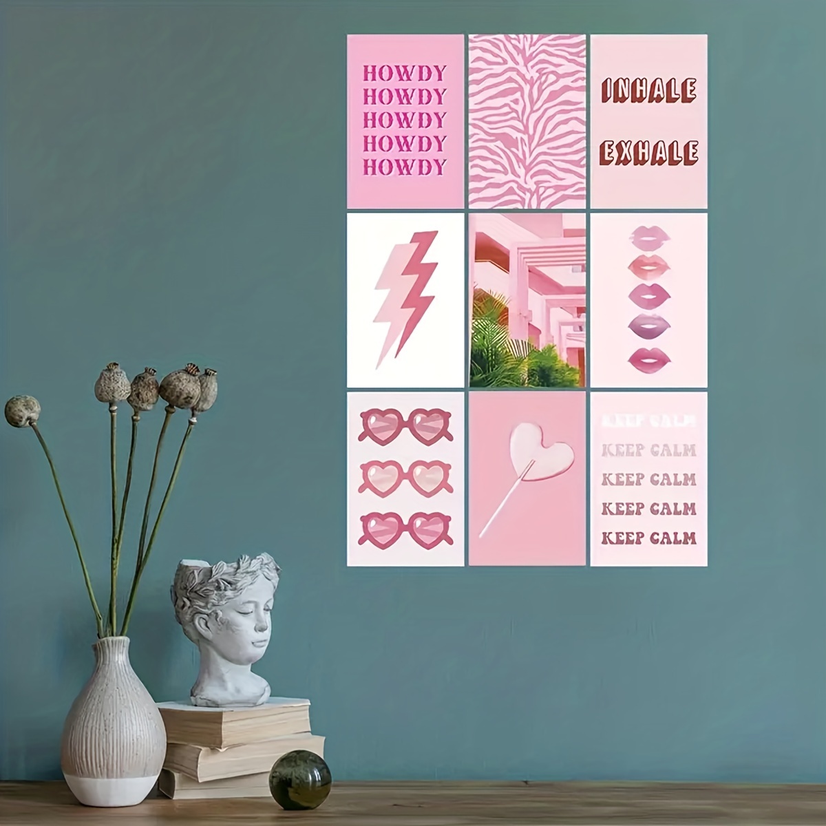 Aesthetic Room Décor for Teen Girls DIY Wall Collage Kit Arts and Craf –  Soyeeglobal