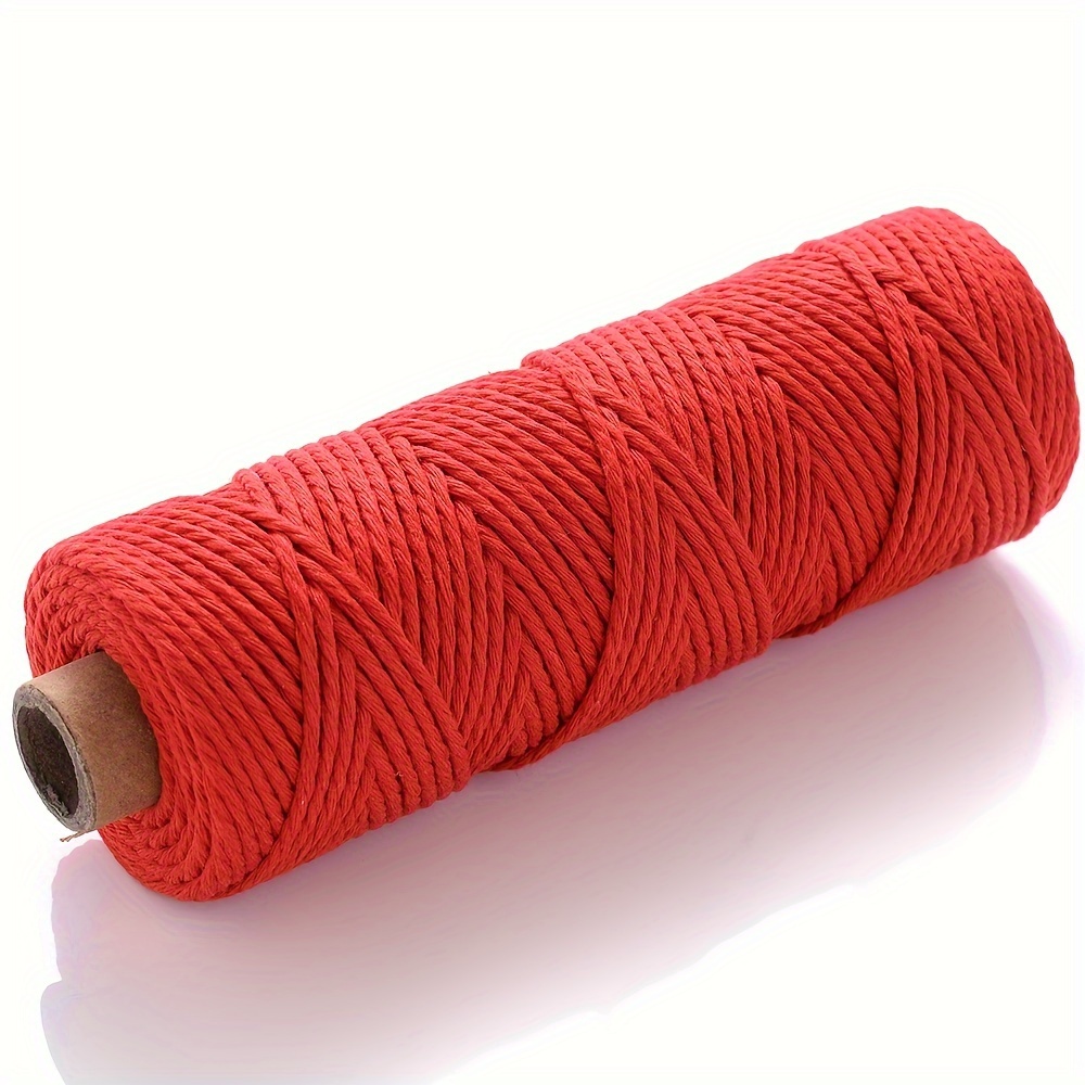 2mm Cotton Hilo Macrame Cord Rope Cotton Crafts Wedding Jewelry Making  Ribbon DIY Sewing String Cuerda