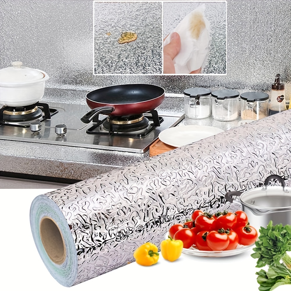 Papel Protector de Aluminio Adhesivo para Cocina