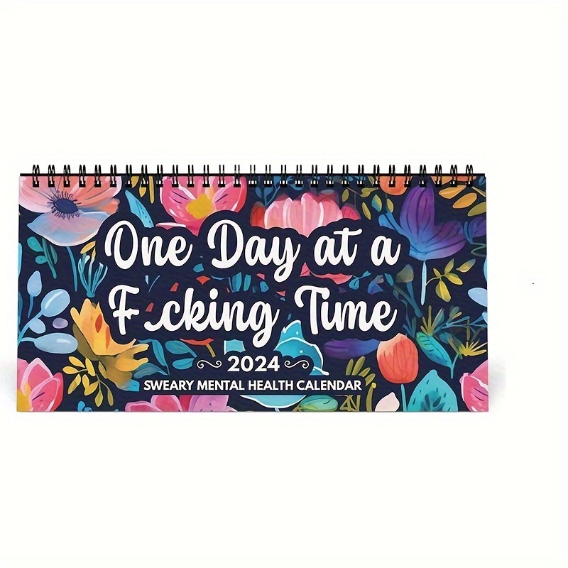 2024 Calendario De Pared Mensual De Flores De Bright Day Temu