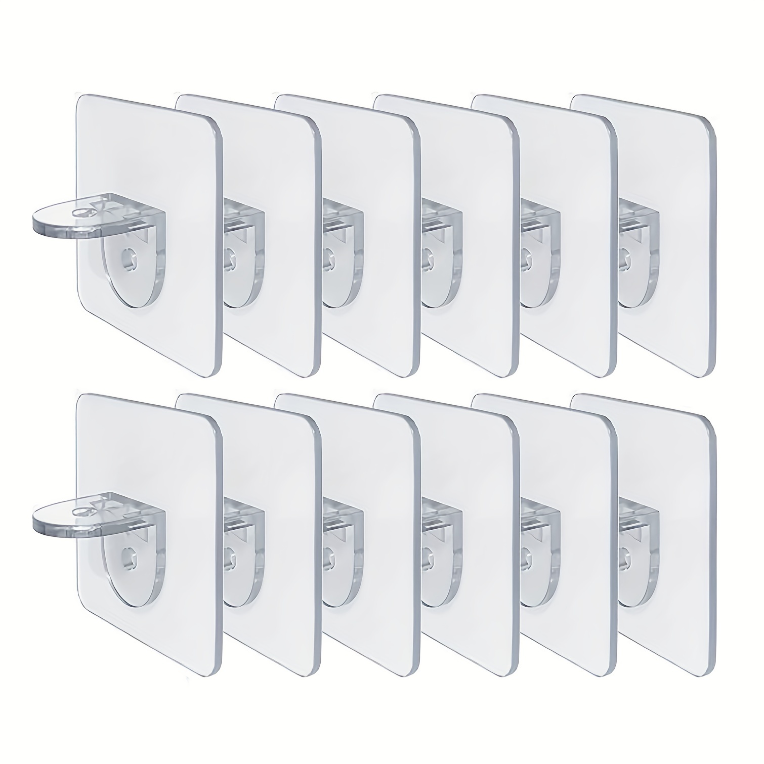 Punch Free Adhesive Shelf Bracket Shelf Pegs Shelf Clip For - Temu
