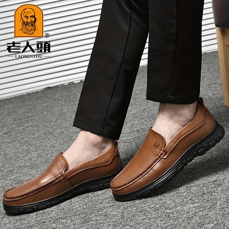 Men's Loafer Shoes, Lightweight Wear-resistant Walking Shoes