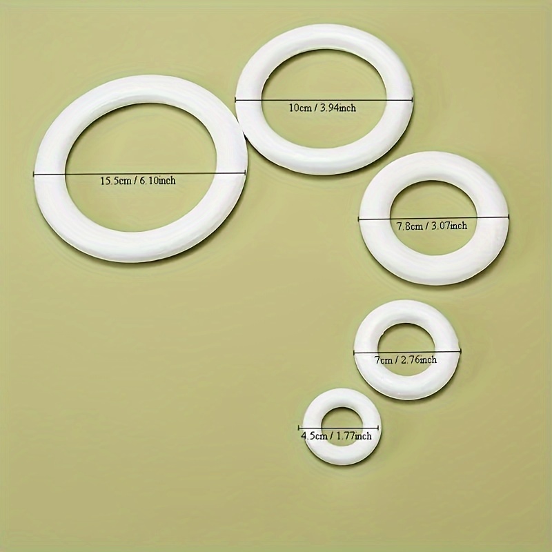 Cercle 15 cm - Forme polystyrène