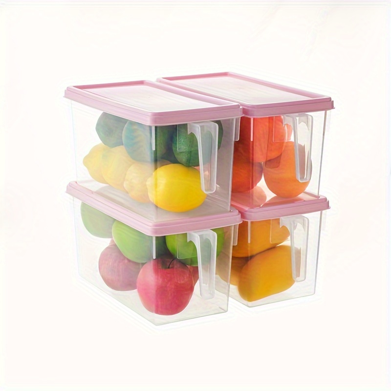 Creative Food Preservation Tray - Kitchen Tools Storage Container 1PC and  4PCs
